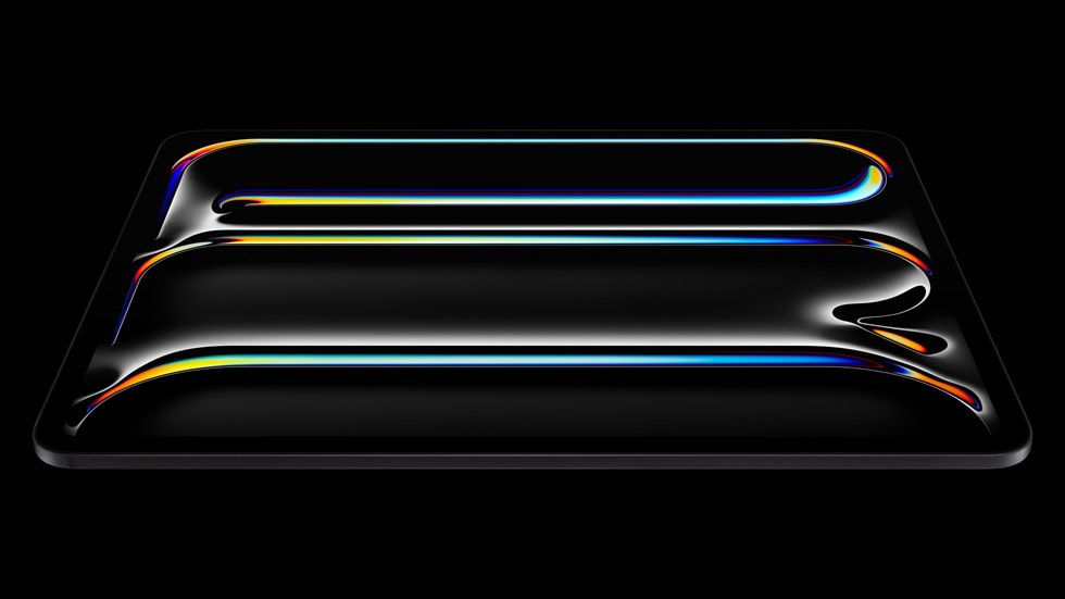 iPad models with illuminated display edges